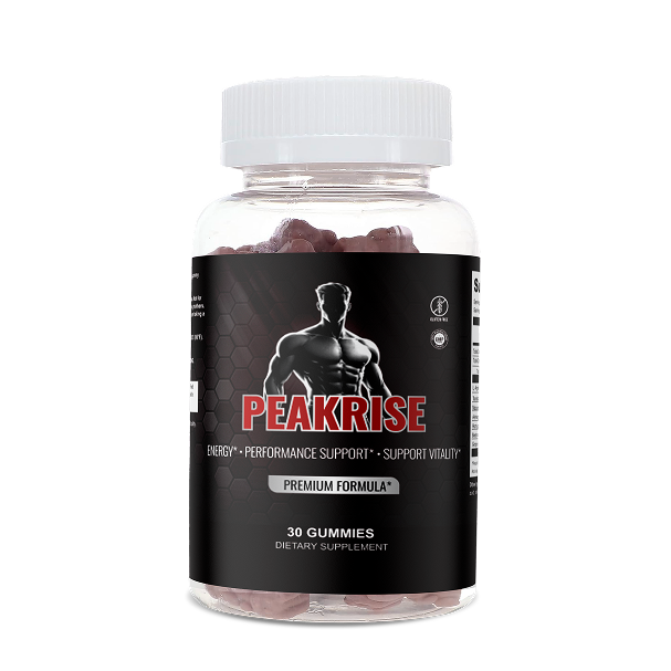 PeakRise supplement bottles